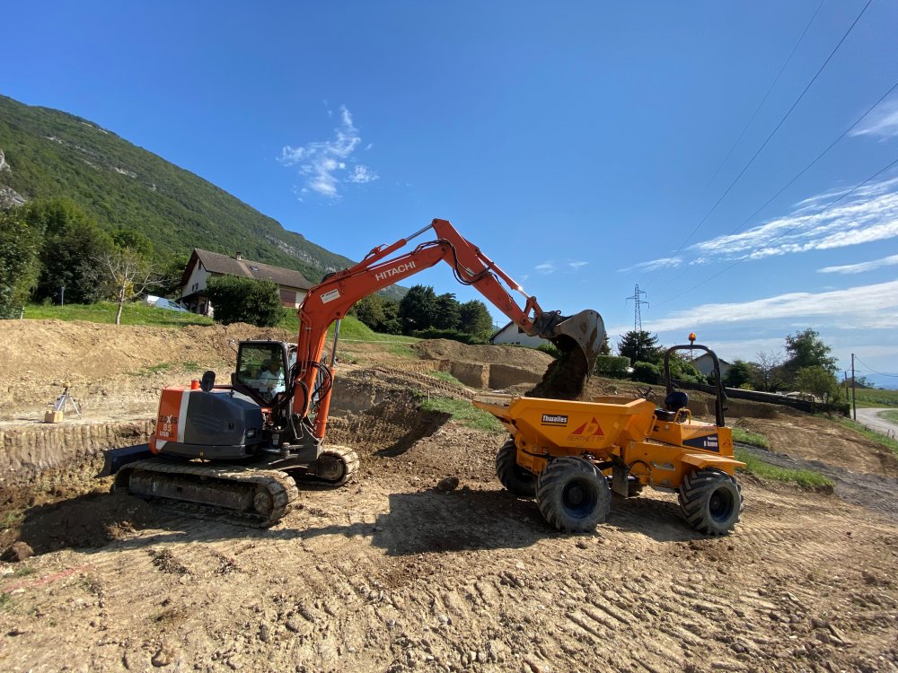 Travaux public (TP), terrassement