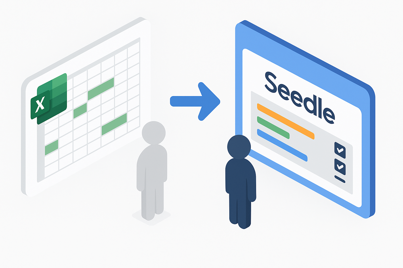 Vous gérez vos projets avec Excel ? Bravo ! Et si vous passiez à l’étape suivante avec Seedle ?